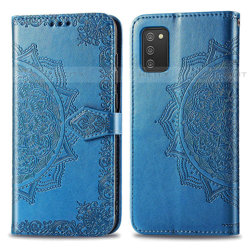 Funda de Cuero Cartera con Soporte Patron de Moda Carcasa para Samsung Galaxy A03s