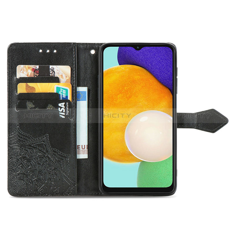 Funda de Cuero Cartera con Soporte Patron de Moda Carcasa para Samsung Galaxy A04s