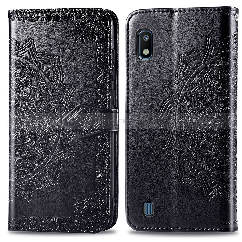 Funda de Cuero Cartera con Soporte Patron de Moda Carcasa para Samsung Galaxy A10