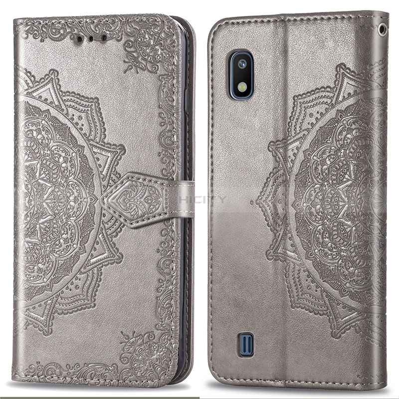 Funda de Cuero Cartera con Soporte Patron de Moda Carcasa para Samsung Galaxy A10