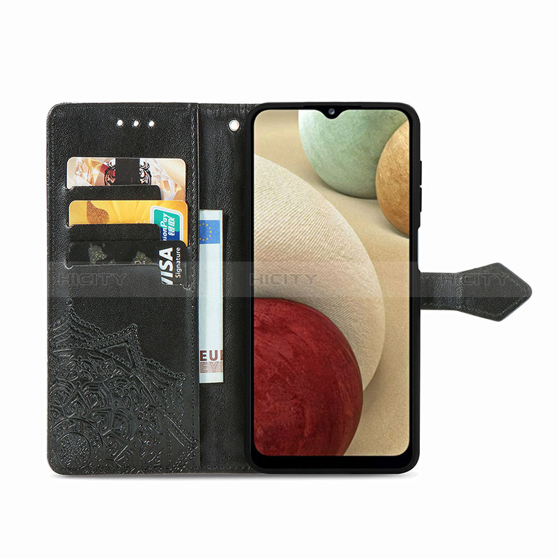 Funda de Cuero Cartera con Soporte Patron de Moda Carcasa para Samsung Galaxy A12 5G