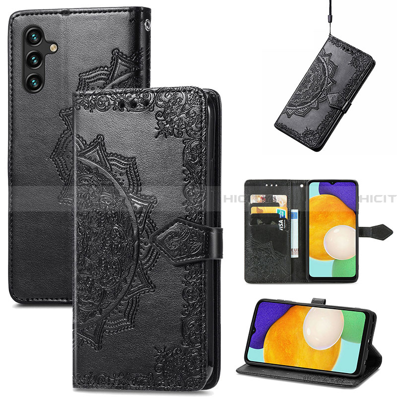 Funda de Cuero Cartera con Soporte Patron de Moda Carcasa para Samsung Galaxy A13 5G