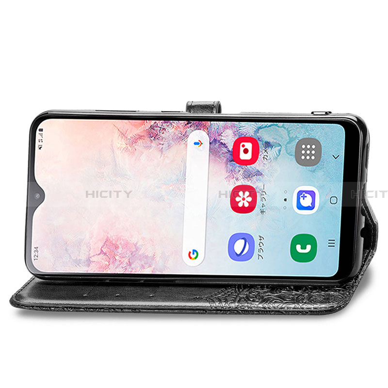 Funda de Cuero Cartera con Soporte Patron de Moda Carcasa para Samsung Galaxy A20 SC-02M SCV46