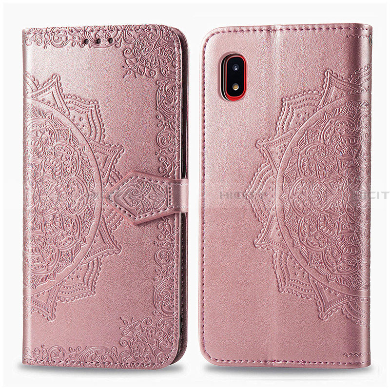 Funda de Cuero Cartera con Soporte Patron de Moda Carcasa para Samsung Galaxy A20 SC-02M SCV46