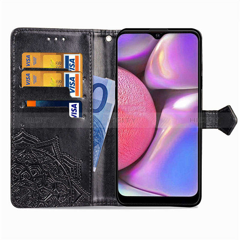 Funda de Cuero Cartera con Soporte Patron de Moda Carcasa para Samsung Galaxy A20s