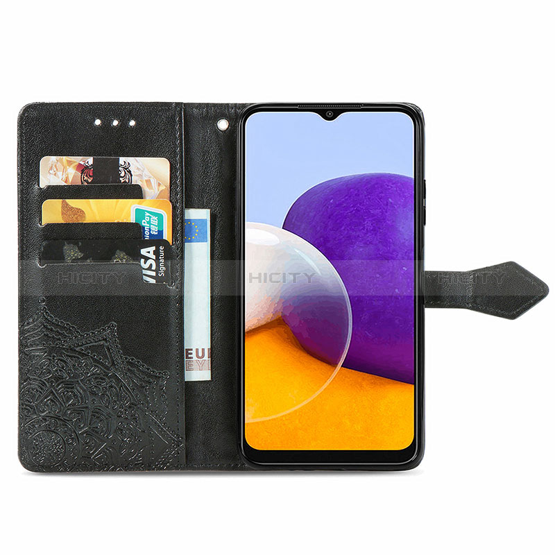 Funda de Cuero Cartera con Soporte Patron de Moda Carcasa para Samsung Galaxy A22s 5G