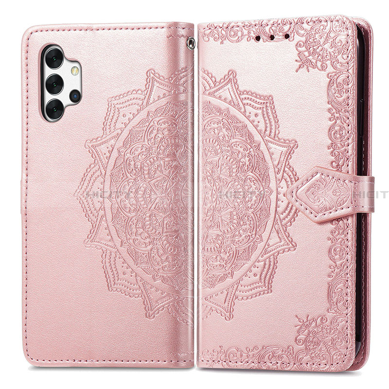 Funda de Cuero Cartera con Soporte Patron de Moda Carcasa para Samsung Galaxy A32 4G