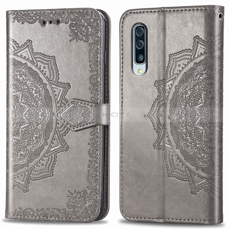 Funda de Cuero Cartera con Soporte Patron de Moda Carcasa para Samsung Galaxy A50S