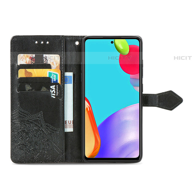 Funda de Cuero Cartera con Soporte Patron de Moda Carcasa para Samsung Galaxy A52 4G