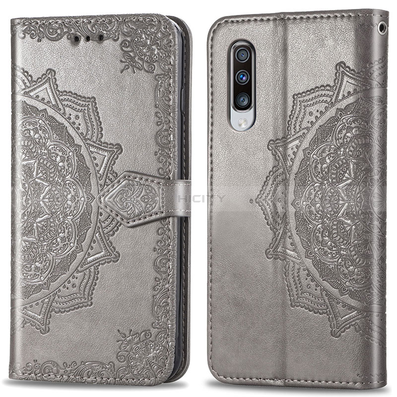 Funda de Cuero Cartera con Soporte Patron de Moda Carcasa para Samsung Galaxy A70