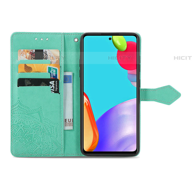 Funda de Cuero Cartera con Soporte Patron de Moda Carcasa para Samsung Galaxy A72 5G