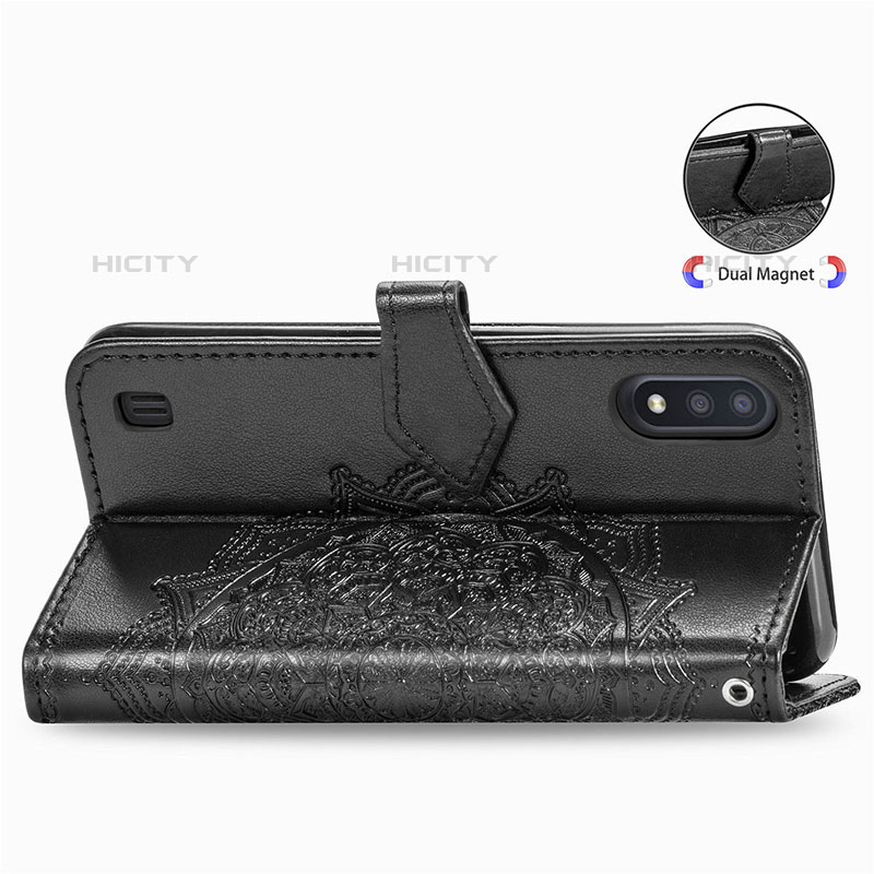 Funda de Cuero Cartera con Soporte Patron de Moda Carcasa para Samsung Galaxy M01