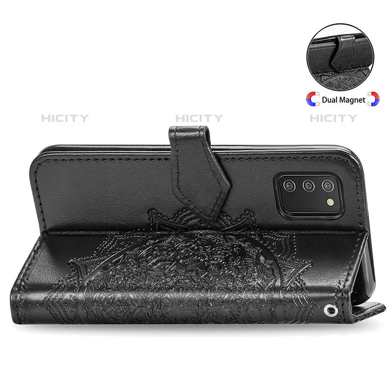 Funda de Cuero Cartera con Soporte Patron de Moda Carcasa para Samsung Galaxy M02s