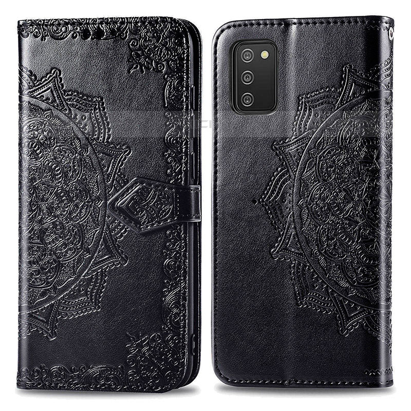 Funda de Cuero Cartera con Soporte Patron de Moda Carcasa para Samsung Galaxy M02s