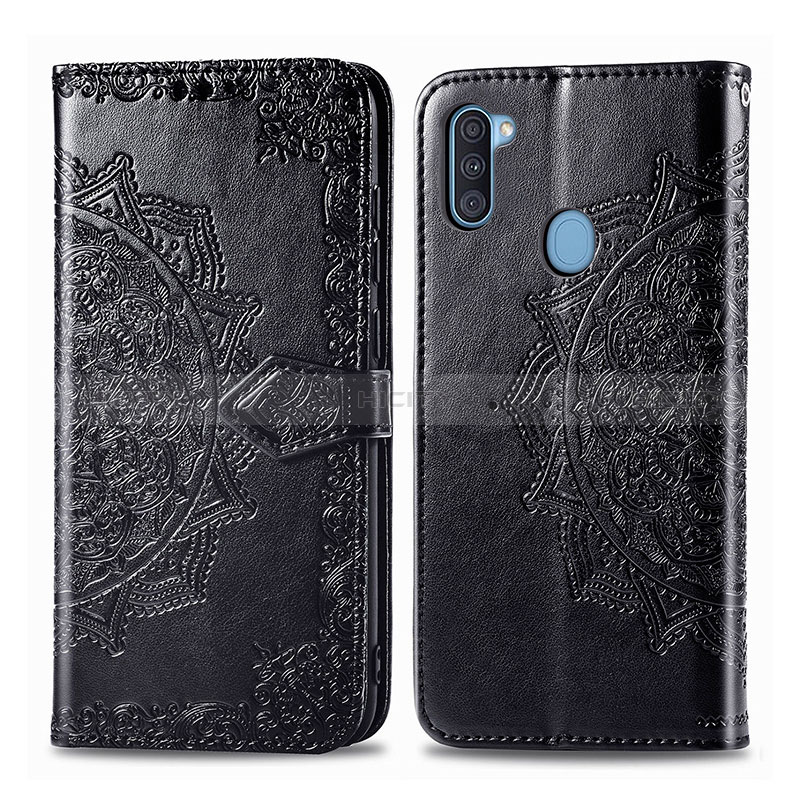 Funda de Cuero Cartera con Soporte Patron de Moda Carcasa para Samsung Galaxy M11