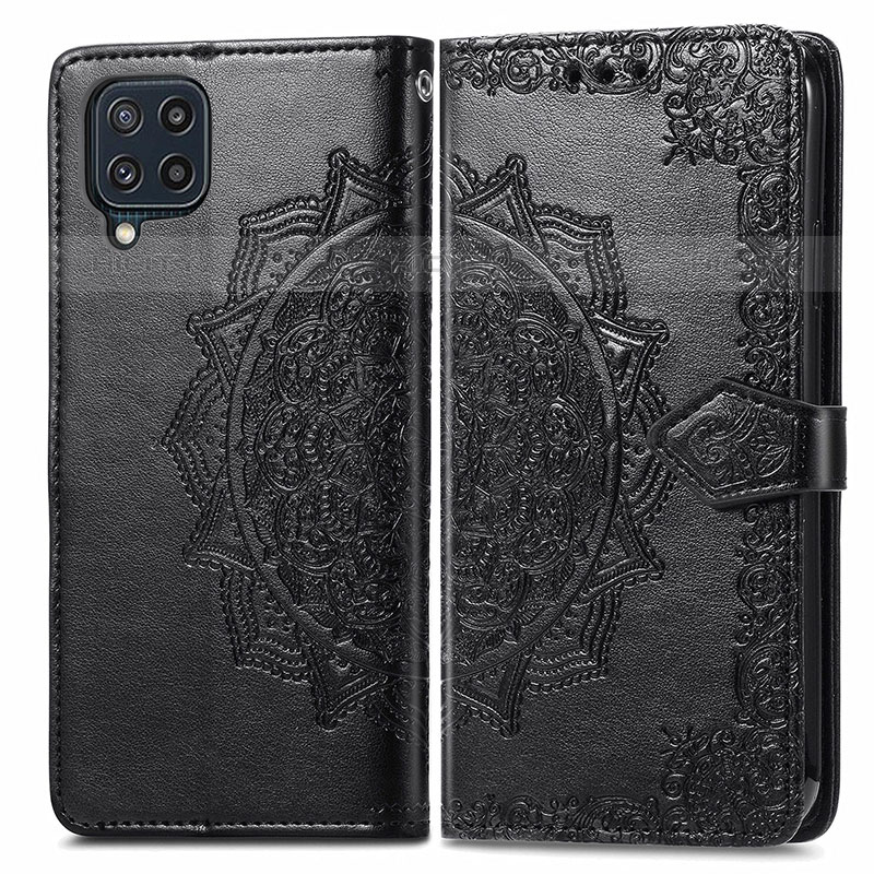 Funda de Cuero Cartera con Soporte Patron de Moda Carcasa para Samsung Galaxy M32 4G