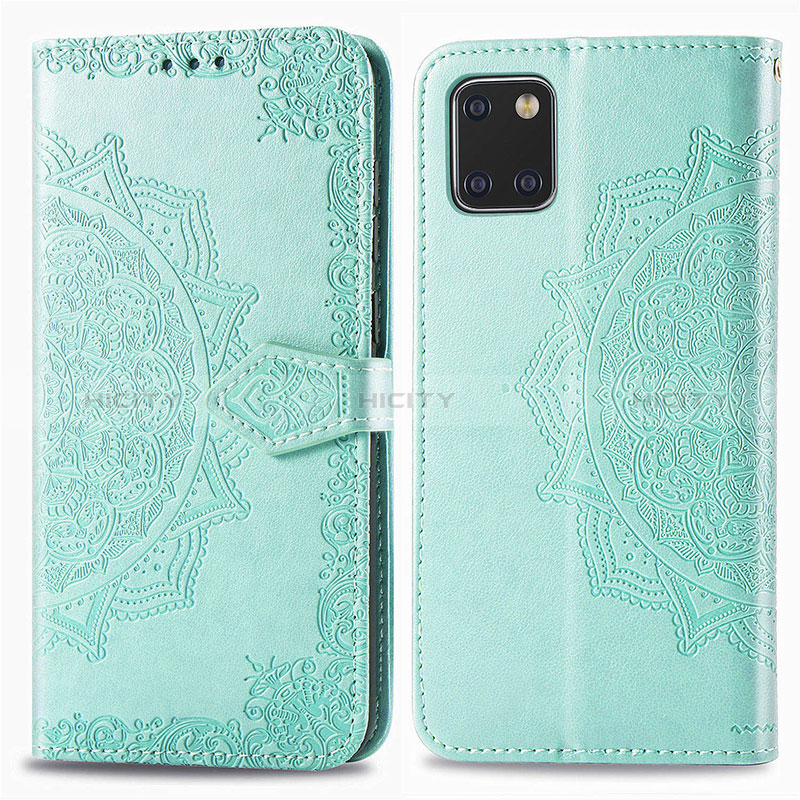 Funda de Cuero Cartera con Soporte Patron de Moda Carcasa para Samsung Galaxy M60s