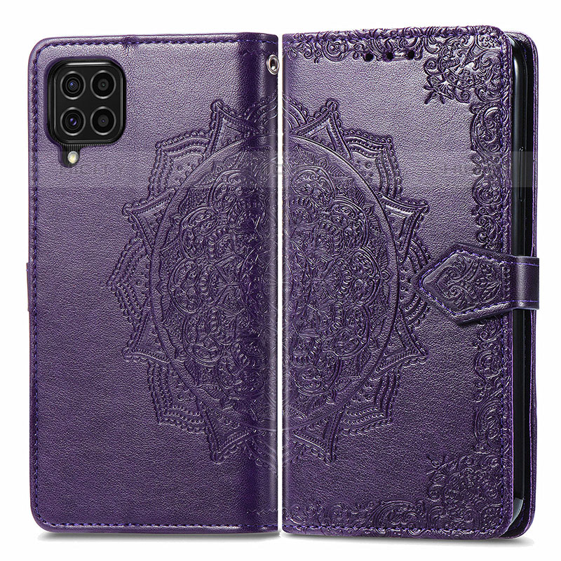 Funda de Cuero Cartera con Soporte Patron de Moda Carcasa para Samsung Galaxy M62 4G