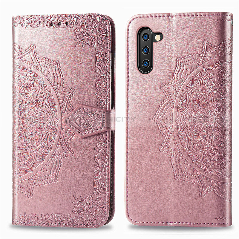 Funda de Cuero Cartera con Soporte Patron de Moda Carcasa para Samsung Galaxy Note 10 5G