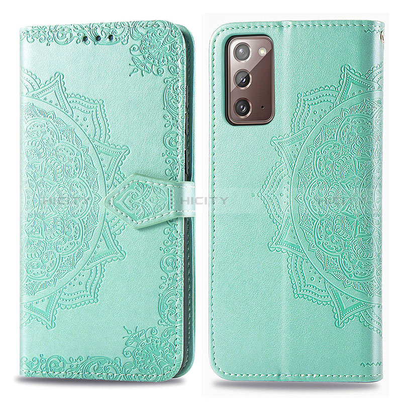 Funda de Cuero Cartera con Soporte Patron de Moda Carcasa para Samsung Galaxy Note 20 5G