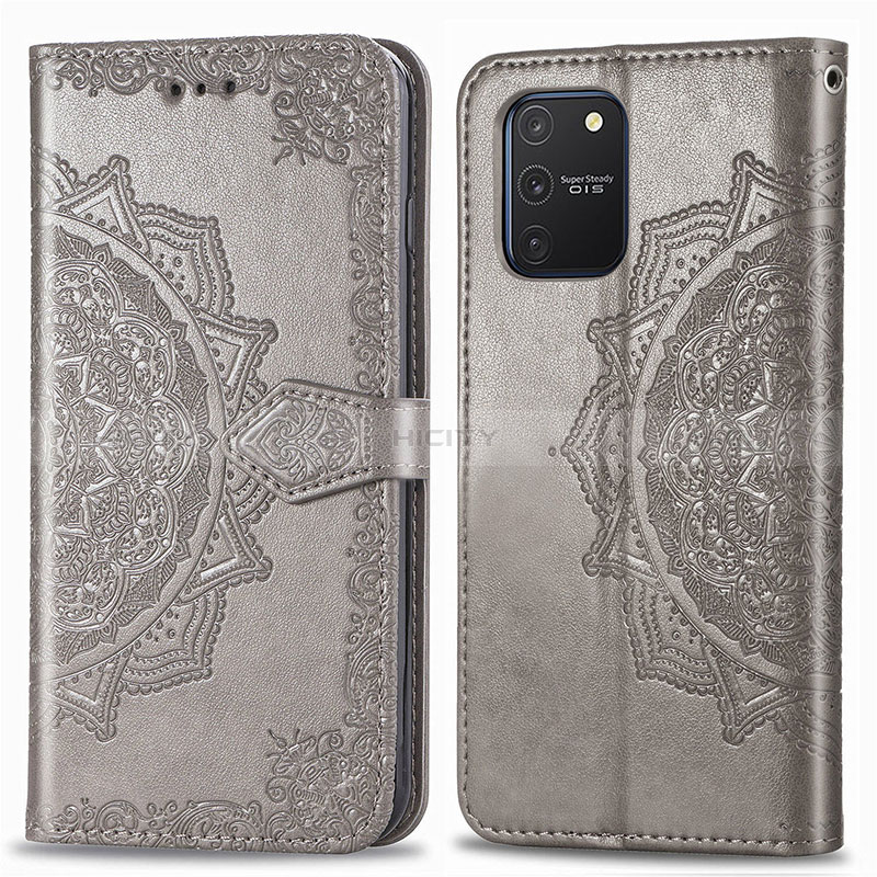 Funda de Cuero Cartera con Soporte Patron de Moda Carcasa para Samsung Galaxy S10 Lite