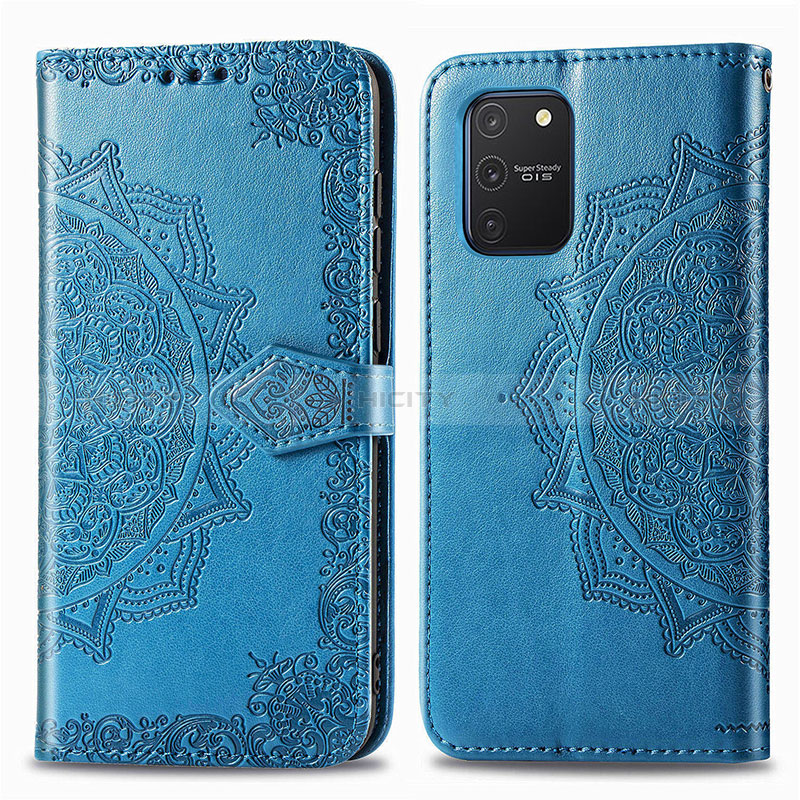 Funda de Cuero Cartera con Soporte Patron de Moda Carcasa para Samsung Galaxy S10 Lite