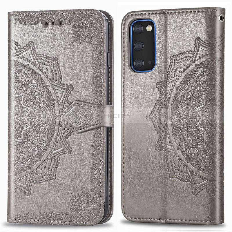 Funda de Cuero Cartera con Soporte Patron de Moda Carcasa para Samsung Galaxy S20