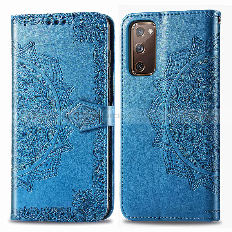 Funda de Cuero Cartera con Soporte Patron de Moda Carcasa para Samsung Galaxy S20 FE 5G