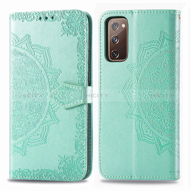 Funda de Cuero Cartera con Soporte Patron de Moda Carcasa para Samsung Galaxy S20 FE 5G