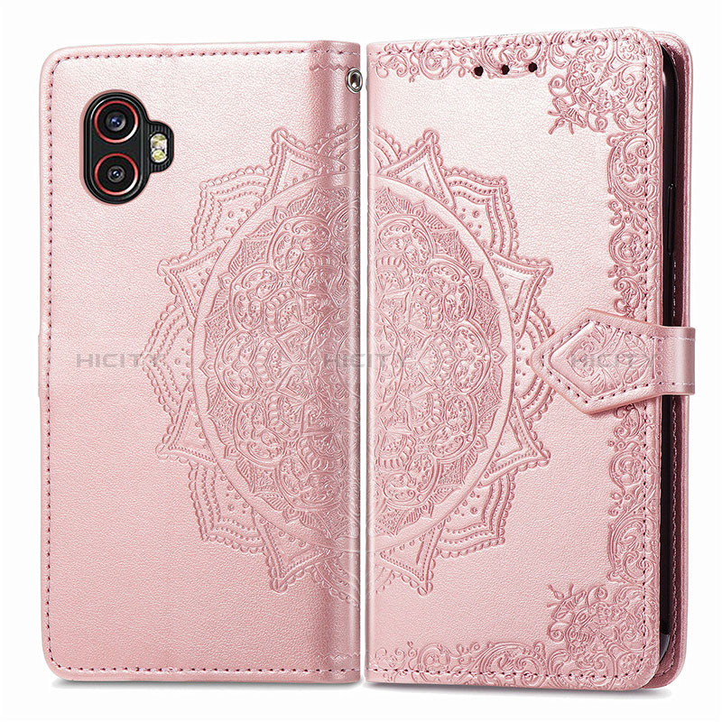 Funda de Cuero Cartera con Soporte Patron de Moda Carcasa para Samsung Galaxy XCover 6 Pro 5G