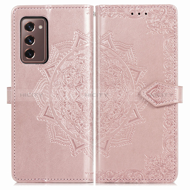 Funda de Cuero Cartera con Soporte Patron de Moda Carcasa para Samsung Galaxy Z Fold2 5G