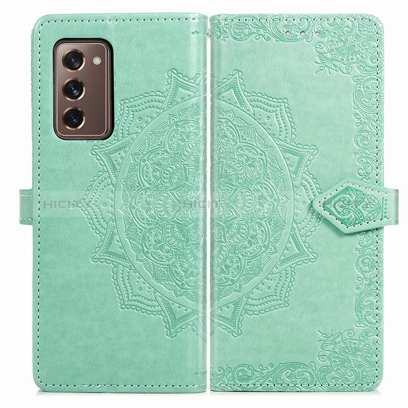 Funda de Cuero Cartera con Soporte Patron de Moda Carcasa para Samsung Galaxy Z Fold2 5G