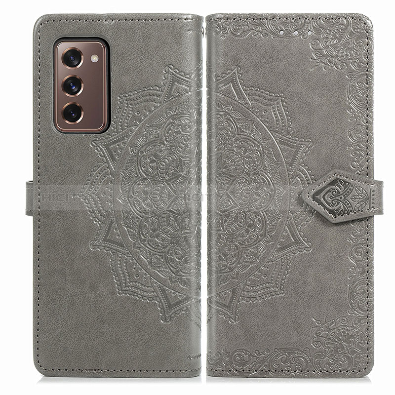 Funda de Cuero Cartera con Soporte Patron de Moda Carcasa para Samsung Galaxy Z Fold2 5G