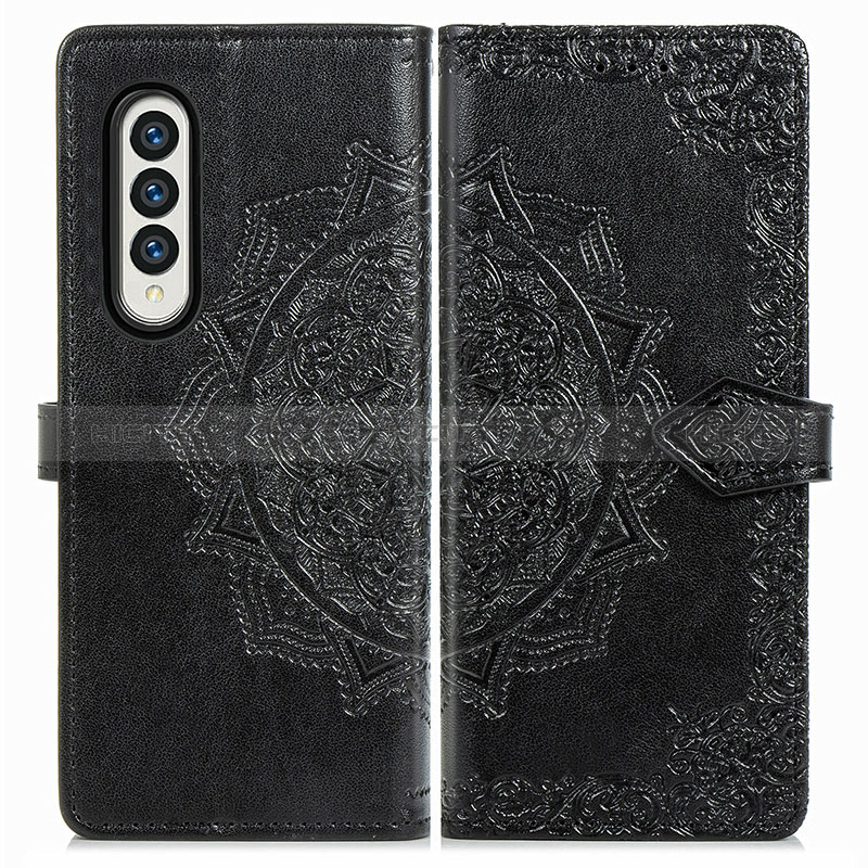 Funda de Cuero Cartera con Soporte Patron de Moda Carcasa para Samsung Galaxy Z Fold3 5G