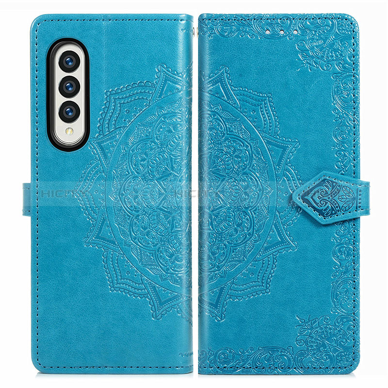 Funda de Cuero Cartera con Soporte Patron de Moda Carcasa para Samsung Galaxy Z Fold3 5G