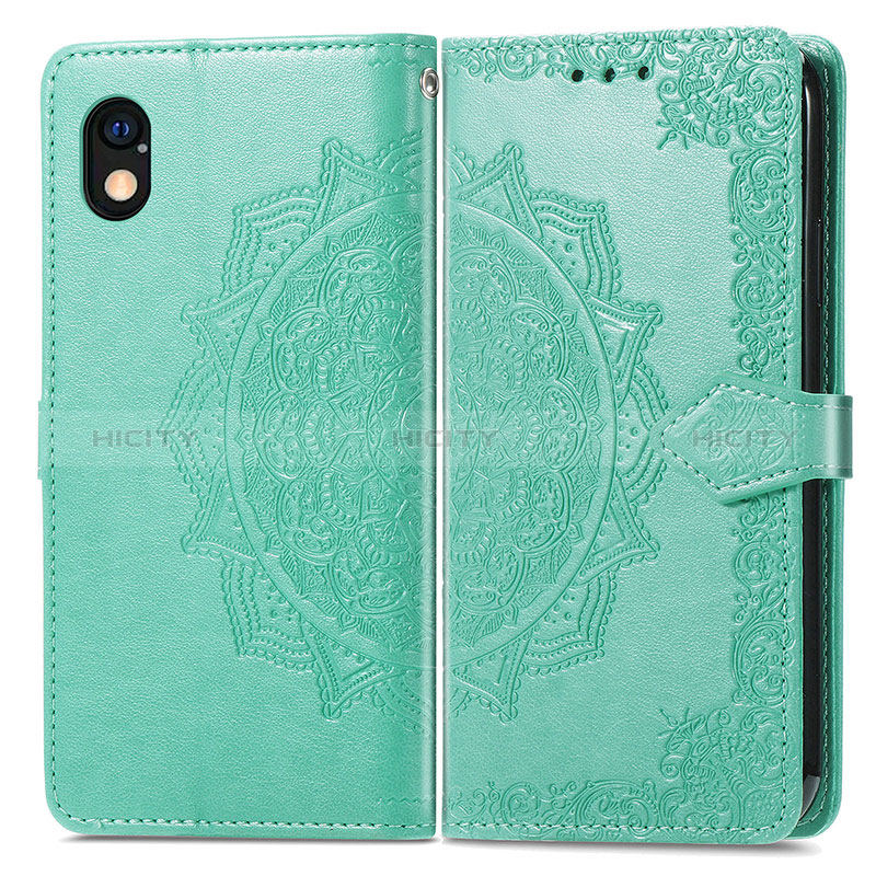 Funda de Cuero Cartera con Soporte Patron de Moda Carcasa para Sony Xperia Ace III