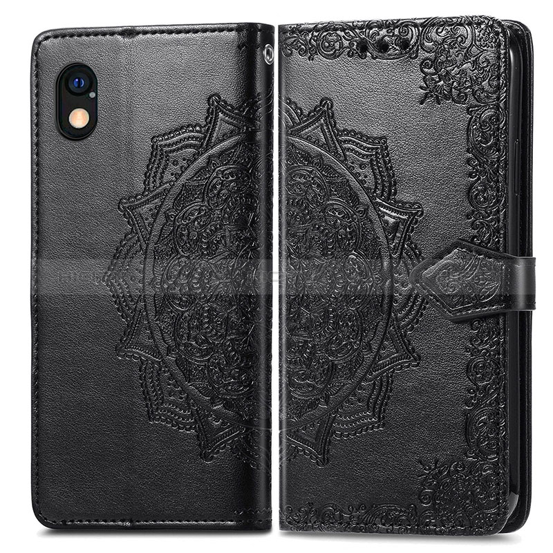 Funda de Cuero Cartera con Soporte Patron de Moda Carcasa para Sony Xperia Ace III SOG08