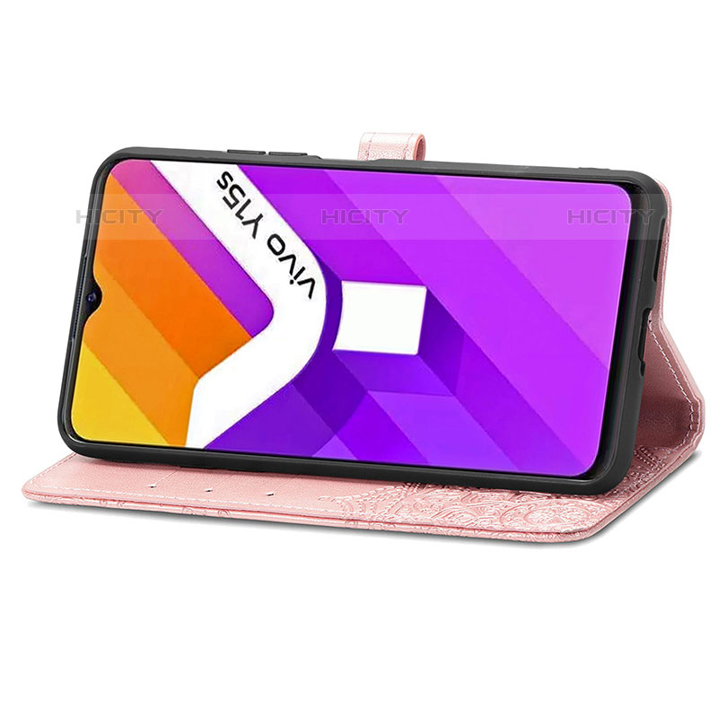 Funda de Cuero Cartera con Soporte Patron de Moda Carcasa para Vivo iQOO U5x