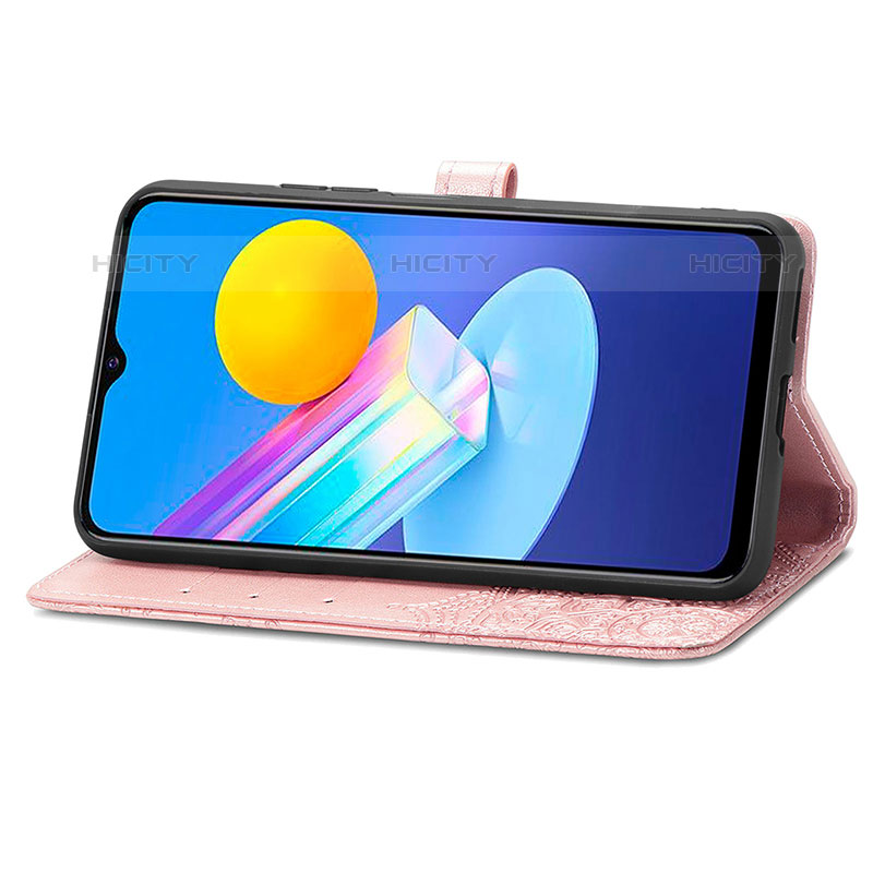 Funda de Cuero Cartera con Soporte Patron de Moda Carcasa para Vivo iQOO Z3 5G