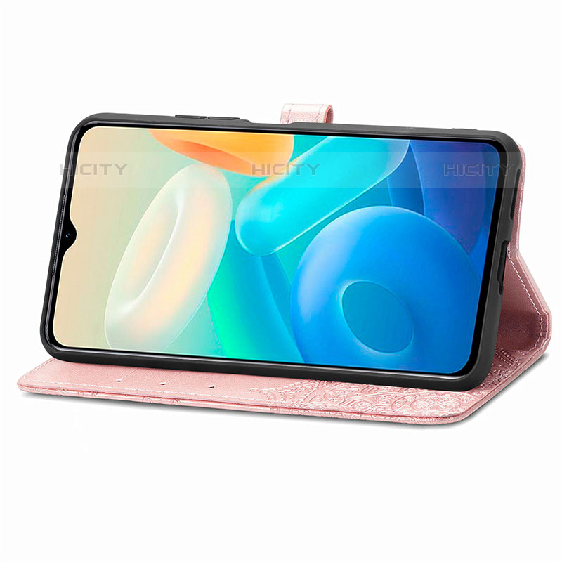 Funda de Cuero Cartera con Soporte Patron de Moda Carcasa para Vivo iQOO Z6 Lite 5G