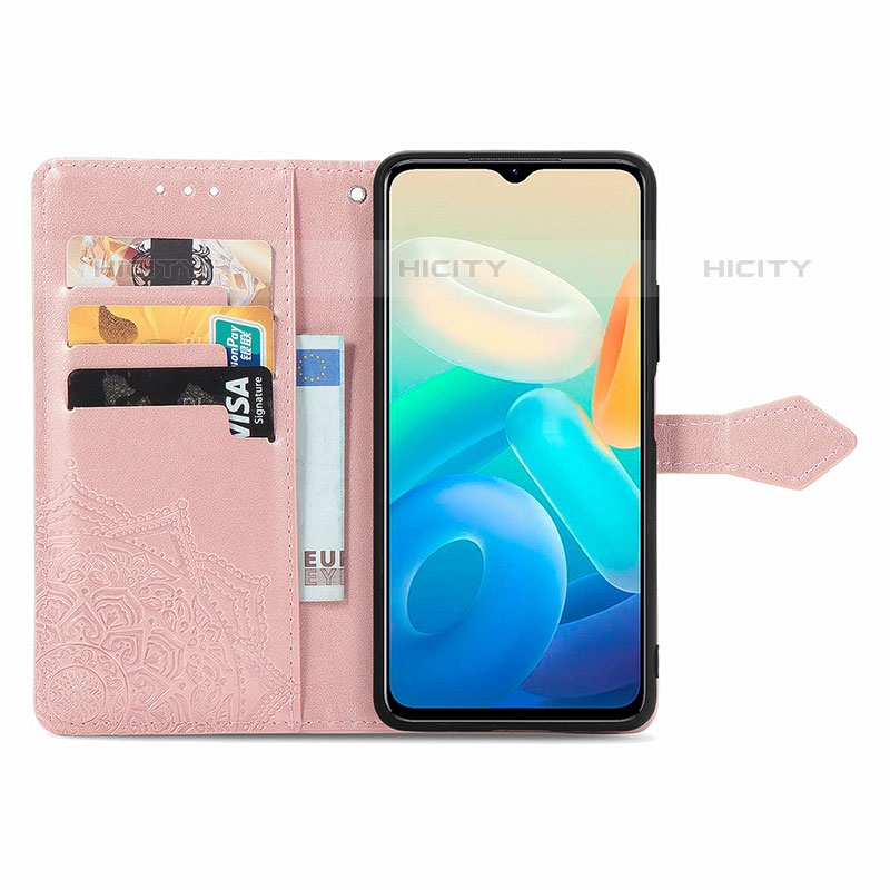 Funda de Cuero Cartera con Soporte Patron de Moda Carcasa para Vivo iQOO Z6 Lite 5G