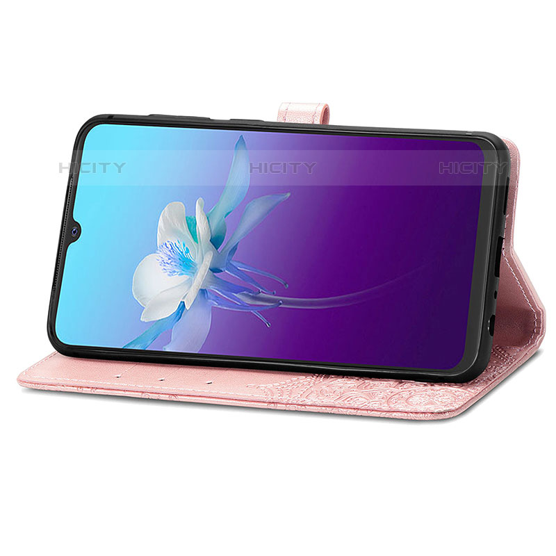 Funda de Cuero Cartera con Soporte Patron de Moda Carcasa para Vivo V20 (2021)