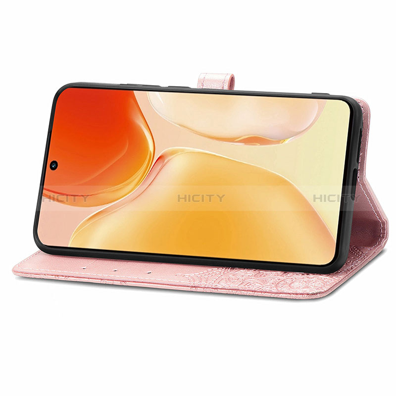 Funda de Cuero Cartera con Soporte Patron de Moda Carcasa para Vivo X70t