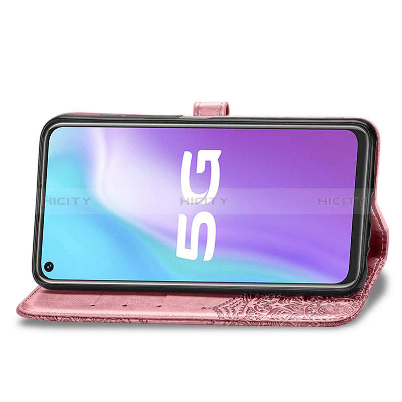 Funda de Cuero Cartera con Soporte Patron de Moda Carcasa para Vivo Y70t 5G