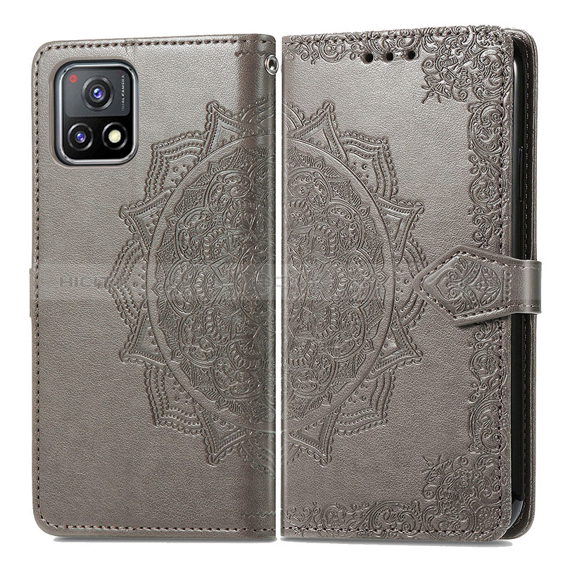 Funda de Cuero Cartera con Soporte Patron de Moda Carcasa para Vivo Y72 India