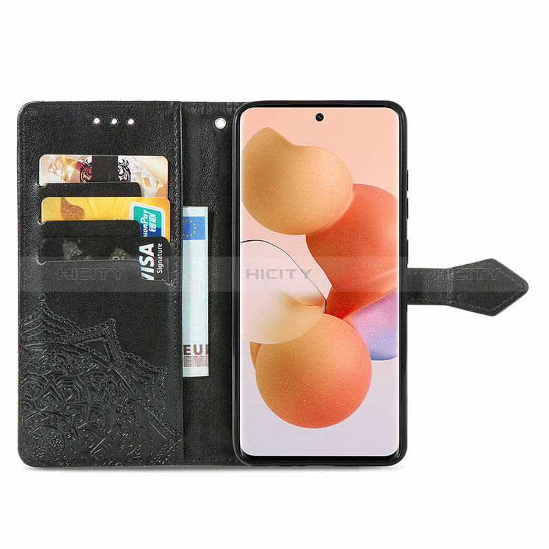 Funda de Cuero Cartera con Soporte Patron de Moda Carcasa para Xiaomi Civi 1S 5G