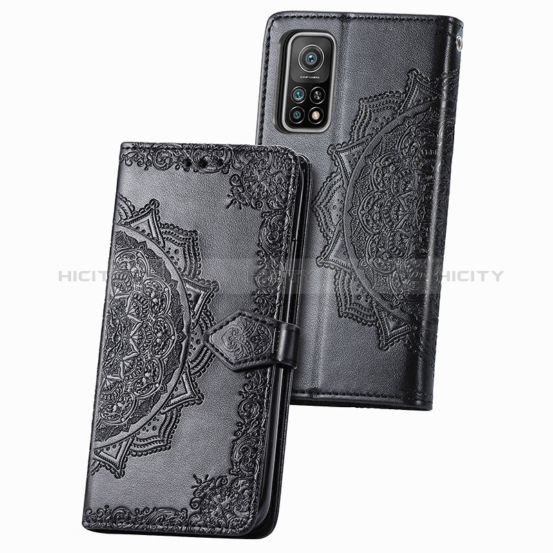 Funda de Cuero Cartera con Soporte Patron de Moda Carcasa para Xiaomi Mi 10T 5G