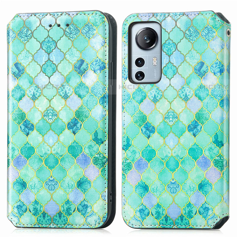 Funda de Cuero Cartera con Soporte Patron de Moda Carcasa para Xiaomi Mi 12 Lite 5G