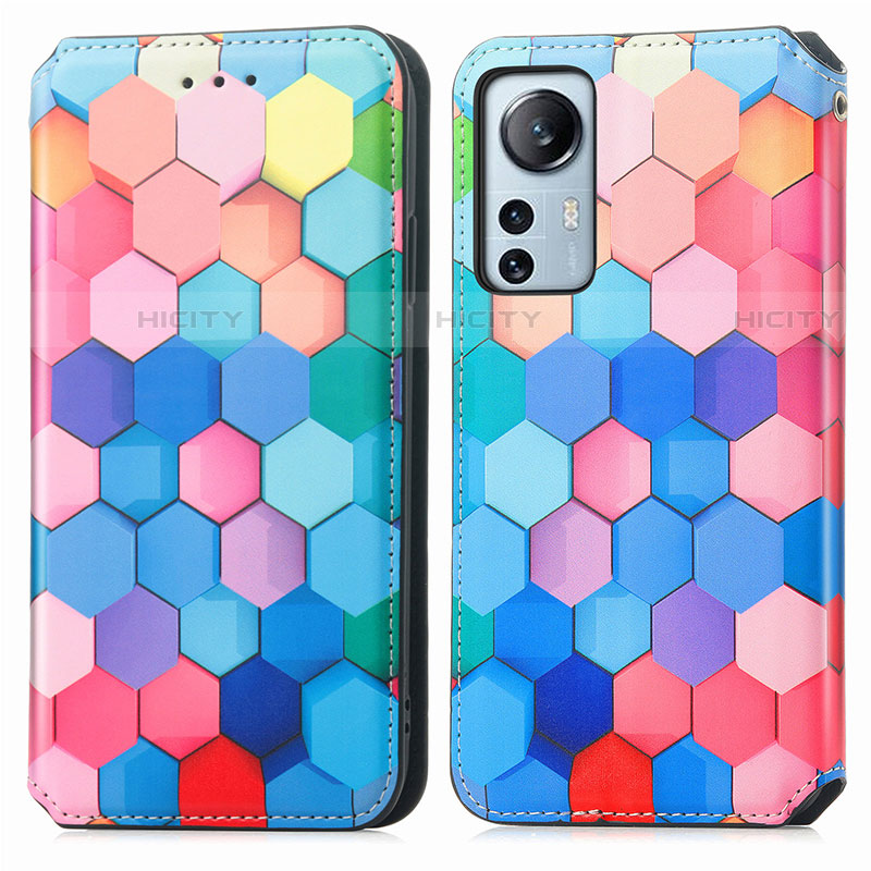 Funda de Cuero Cartera con Soporte Patron de Moda Carcasa para Xiaomi Mi 12 Lite 5G