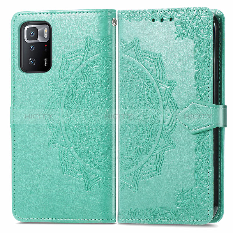 Funda de Cuero Cartera con Soporte Patron de Moda Carcasa para Xiaomi Poco X3 GT 5G